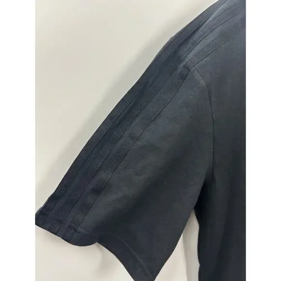 Adidas Black Asymmetrical Tee T-shirt Dress Sz S New Nwt - Picture 7 of 10